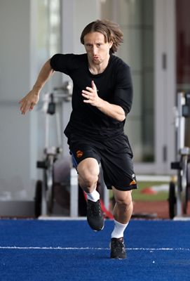 entrenamiento del real madrid