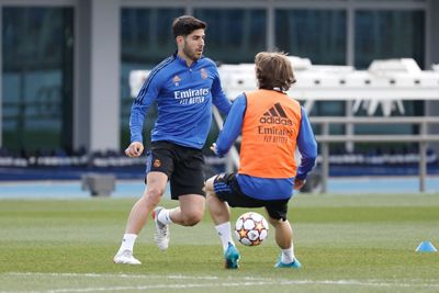 entrenamiento del real madrid