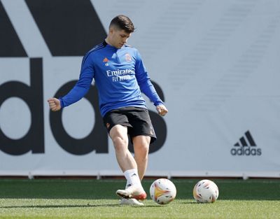 entrenamiento del real madrid