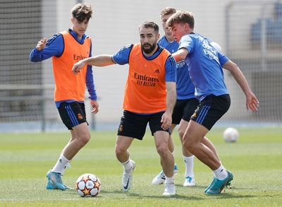 entrenamiento del real madrid