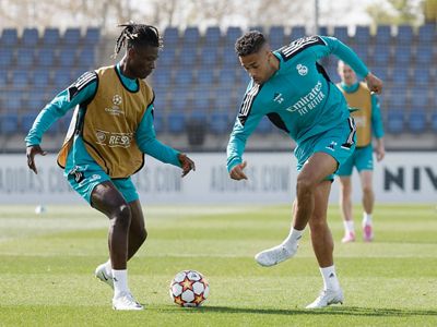 entrenamiento del real madrid