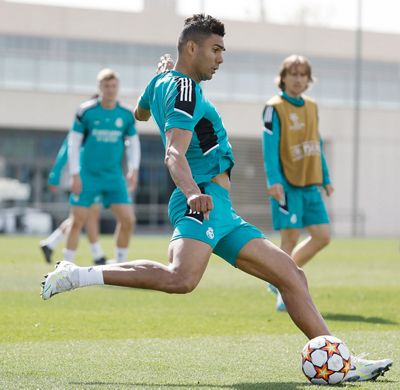 entrenamiento del real madrid
