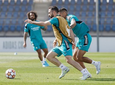 entrenamiento del real madrid