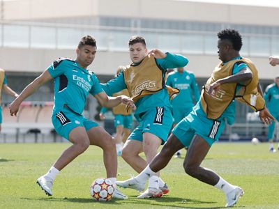 entrenamiento del real madrid