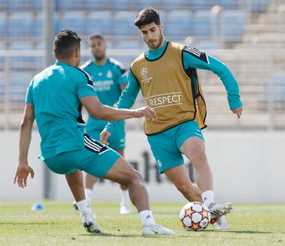 entrenamiento del real madrid