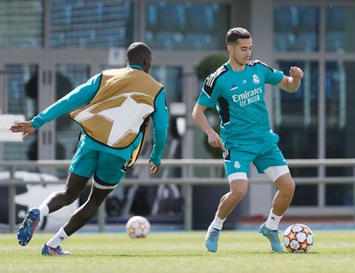 entrenamiento del real madrid
