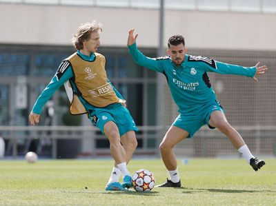 entrenamiento del real madrid