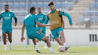 Último treino antes de receber o Chelsea