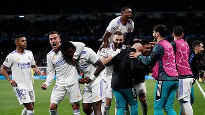 2-3: Madrid advance to Champions League semis