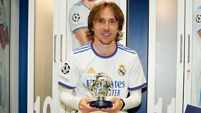 Modrić, MVP del partido: “Ha sido increíble, hemos sufrido pero no nos rendimos'