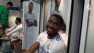 Inside Real Madrid: David Alaba, leading the celebrations in the changing room
