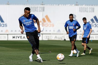 entrenamiento del real madrid