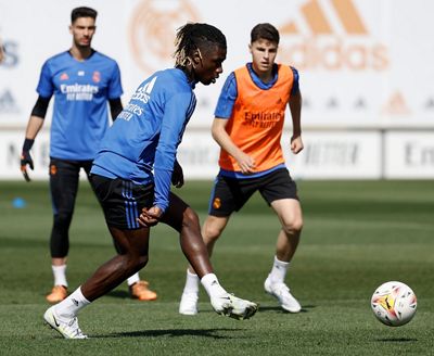 entrenamiento del real madrid