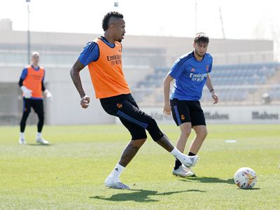 entrenamiento del real madrid