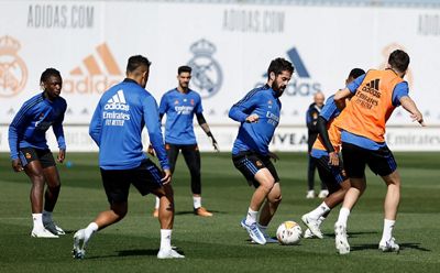 entrenamiento del real madrid