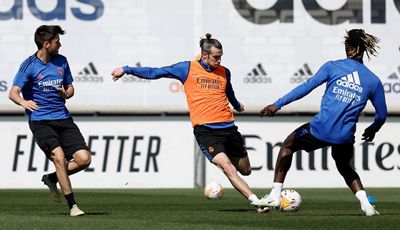 entrenamiento del real madrid