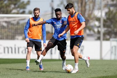 entrenamiento del real madrid