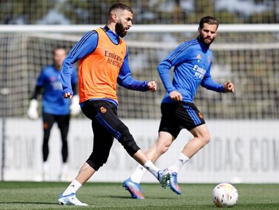 entrenamiento del real madrid