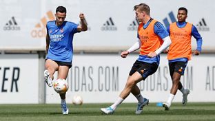 The team continue preparations for Sevilla clash
