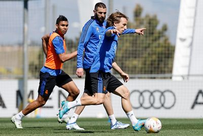 entrenamiento del real madrid