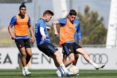 entrenamiento del real madrid