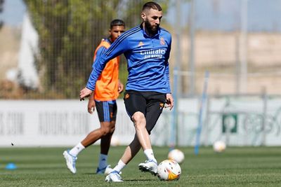 entrenamiento del real madrid