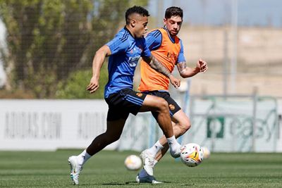 entrenamiento del real madrid