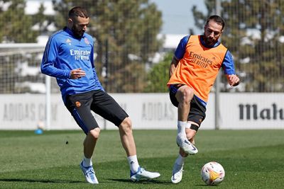 entrenamiento del real madrid