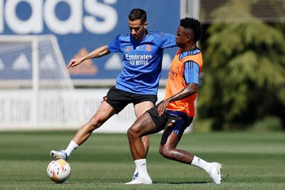 entrenamiento del real madrid