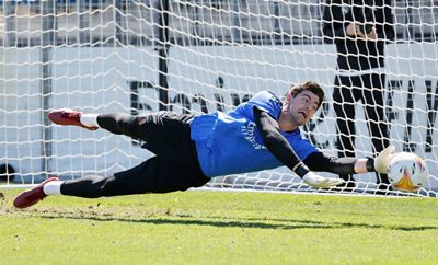 entrenamiento del real madrid