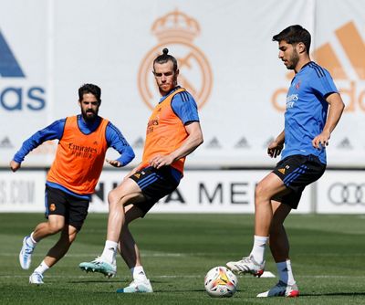 entrenamiento del real madrid