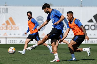 entrenamiento del real madrid