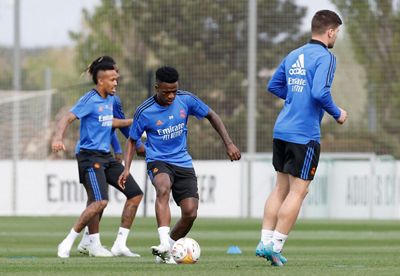 entrenamiento del real madrid