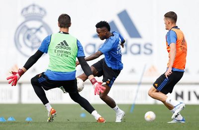 entrenamiento del real madrid