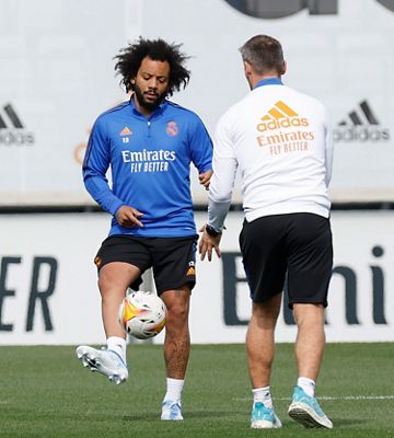 entrenamiento del real madrid