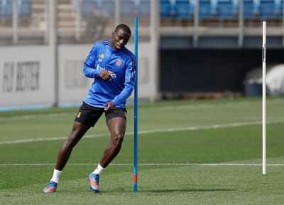 entrenamiento del real madrid