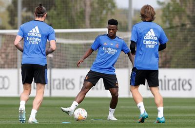 entrenamiento del real madrid
