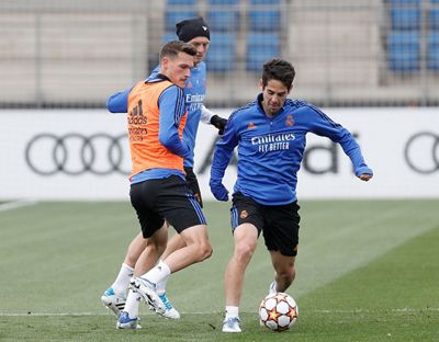 entrenamiento del real madrid
