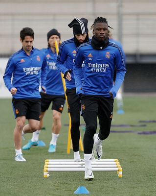 entrenamiento del real madrid