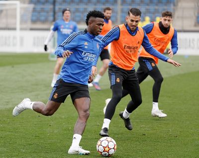 entrenamiento del real madrid