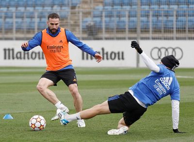 entrenamiento del real madrid