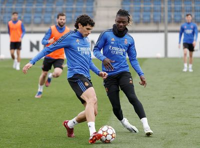entrenamiento del real madrid