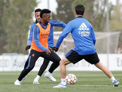 entrenamiento del real madrid