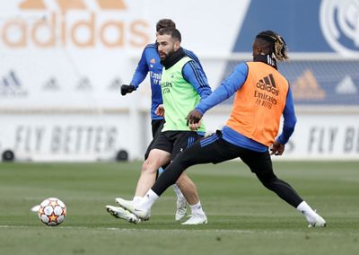 entrenamiento del real madrid