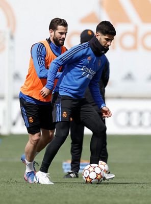 entrenamiento del real madrid