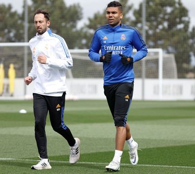 entrenamiento del real madrid