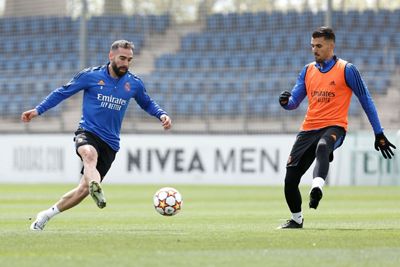 entrenamiento del real madrid