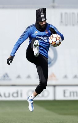 entrenamiento del real madrid