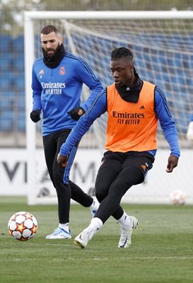 entrenamiento del real madrid