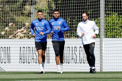 entrenamiento del real madrid